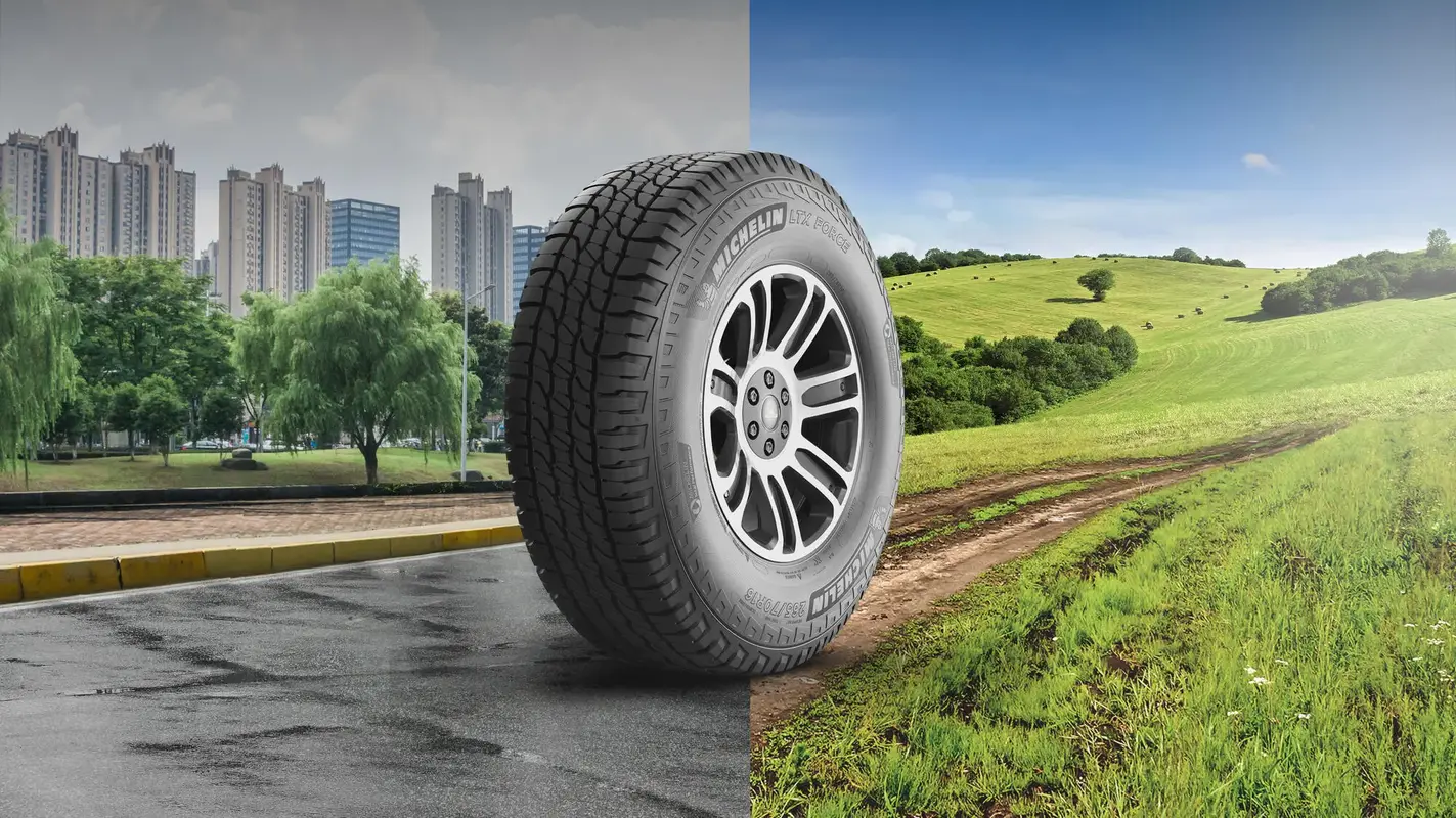 MICHELIN LTX Force em uso misto estrada e off-road