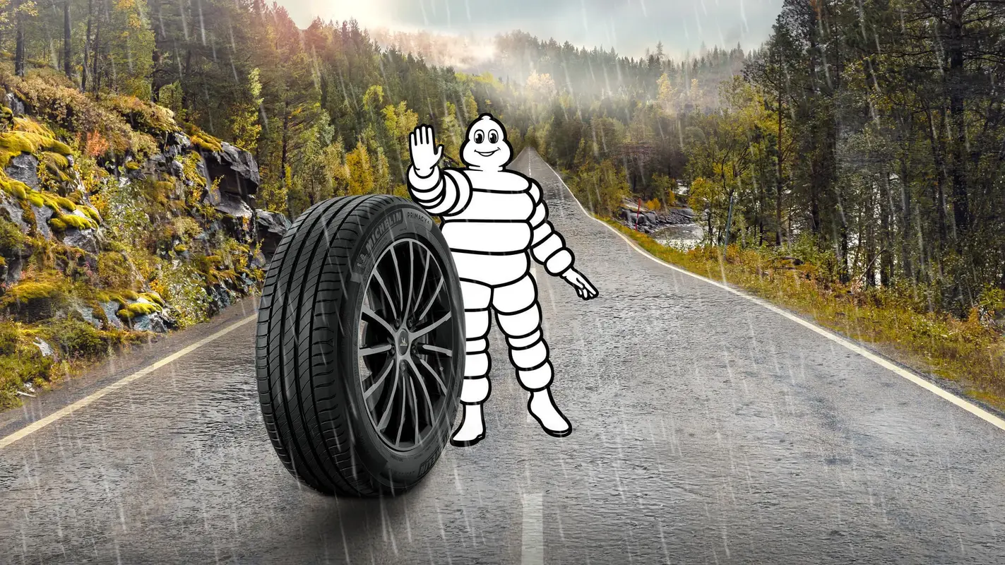 MICHELIN Primacy 4 em piso molhado