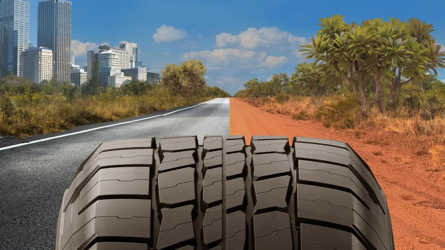 MICHELIN LTX Trail em uso no asfalto e em trilhas leves